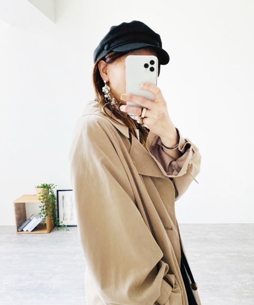 reca(レカ)の「ZOZOTOWN限定 マリンキャスケット(キャスケット・レディース・ブラウン系その他/アイボリー/ブラック・FREE)」の3枚目の写真