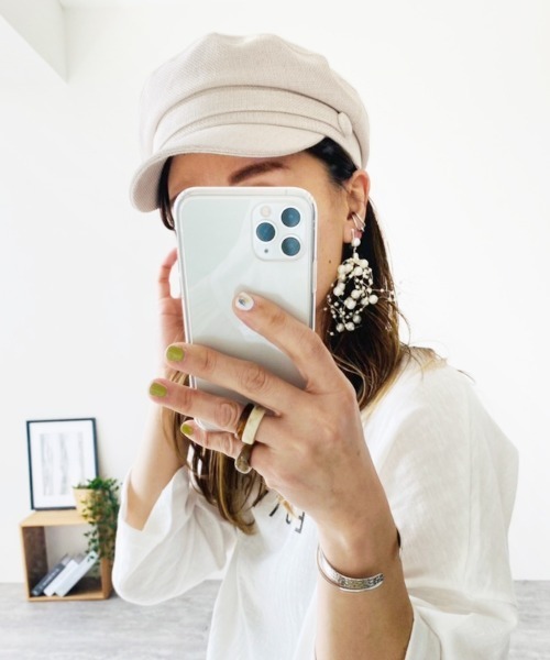 reca(レカ)の「ZOZOTOWN限定 マリンキャスケット(キャスケット・レディース・ブラウン系その他/アイボリー/ブラック・FREE)」の14枚目の写真