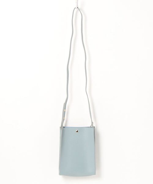 RASVOA(ラスボア)の「無地スクエアミニショルダーバッグ(ショルダーバッグ・レディース・グレー/ブラック/グレイッシュベージュ/グリーン・FREE)」の8枚目の写真