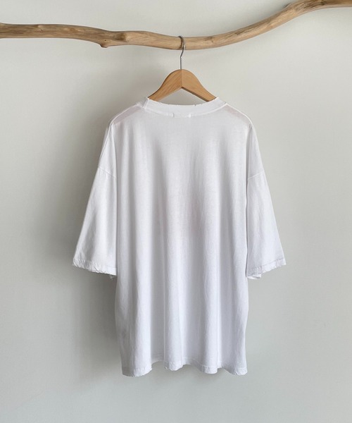 CANAL JEAN(キャナルジーン)の「via j(ヴィアジェイ) "YOUNG MUSIC"半袖Tシャツ(Tシャツ/カットソー・レディース・チャコールグレー/イエロー/アイボリー・ONE SIZE)」の5枚目の写真