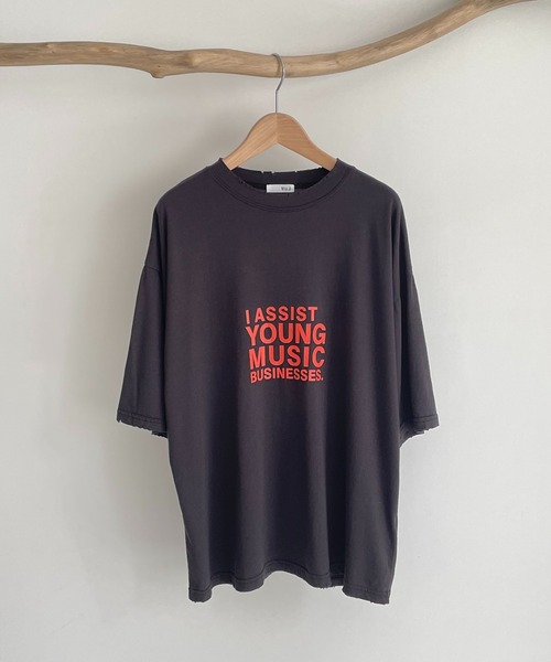 CANAL JEAN(キャナルジーン)の「via j(ヴィアジェイ) "YOUNG MUSIC"半袖Tシャツ(Tシャツ/カットソー・レディース・チャコールグレー/イエロー/アイボリー・ONE SIZE)」の14枚目の写真
