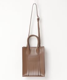 SOLPRESA/ソルプレーサ/スクエアフリンジ ミニトートバッグ