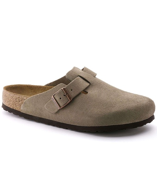 BIRKENSTOCK（ビルケンシュトック）の「BIRKENSTOCK/ビルケンシュトック/Boston SBF/ボストン スウェードレザー（サンダル・メンズ・ベージュ/ブラック・41/42/43）」の8枚目の写真