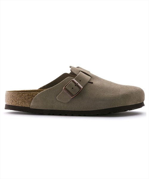 BIRKENSTOCK（ビルケンシュトック）の「BIRKENSTOCK/ビルケンシュトック/Boston SBF/ボストン スウェードレザー（サンダル・メンズ・ベージュ/ブラック・41/42/43）」の9枚目の写真