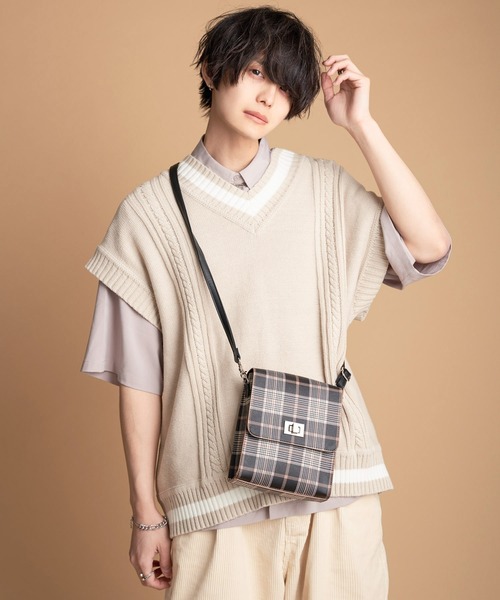 WEGO(ウィゴー)の「WEGO/イージーケアビッグ半袖シャツ(シャツ/ブラウス・メンズ・ブラック/ベージュ/ホワイト/ブルー/ブラウン系その他・MEDIUM/LARGE)」の21枚目の写真