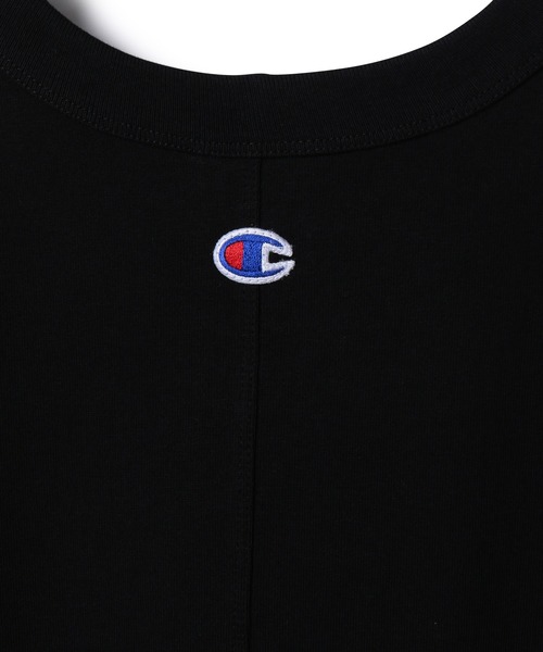 Champion(チャンピオン)の「【CHAMPION for ADAM ET ROPE'】別注タンクトップ(Tシャツ/カットソー・レディース・ブラック/ホワイト/ベージュ/ピンク・FREE)」の18枚目の写真