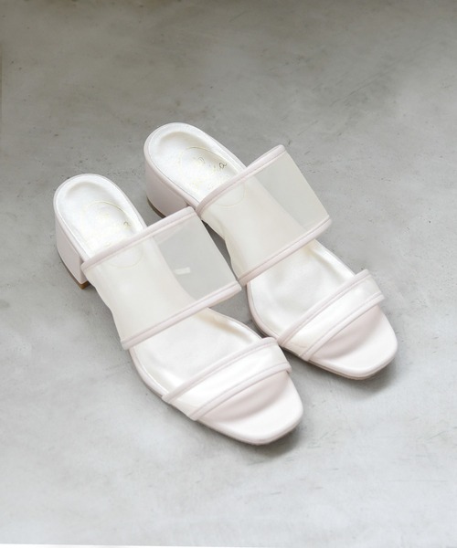 NOFALL(ノーフォール)の「ダブルベルトシアーチャンキーヒールサンダル(サンダル・レディース・ブラック/グレー/アイボリー/キャメル・LL/3L/SS/S/M/L)」の16枚目の写真