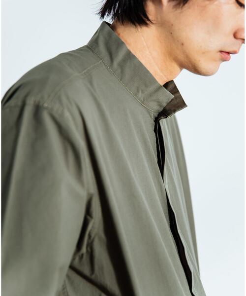 rough & swell モスグリーン　シャツ rough & swell モスグリーン シャツ rough & swell モスグリーン