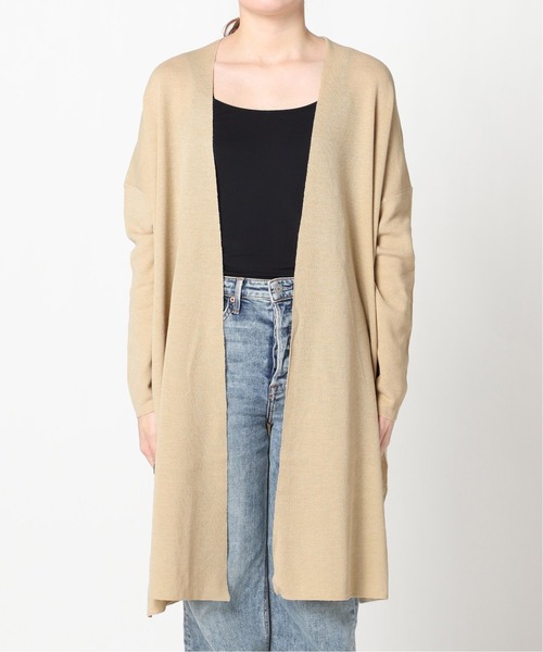 plage(プラージュ)の「CORDURA wide ガウン◆(カーディガン/ボレロ・レディース・ブラック/ベージュ・FREE)」の14枚目の写真