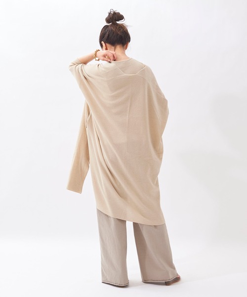 plage(プラージュ)の「CORDURA wide ガウン◆(カーディガン/ボレロ・レディース・ブラック/ベージュ・FREE)」の16枚目の写真