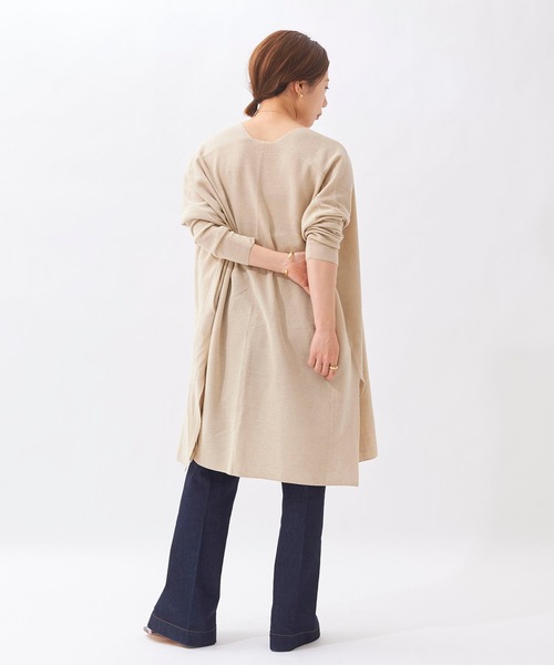 plage(プラージュ)の「CORDURA wide ガウン◆(カーディガン/ボレロ・レディース・ブラック/ベージュ・FREE)」の22枚目の写真