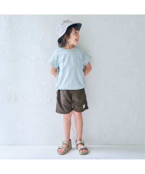 apres les cours(アプレレクール)の「アクティブハーフパンツ 5分丈_水陸両用(その他パンツ・キッズ・オレンジ/サックスブルー/チャコール・80/90/110/120/130/100/140)」の6枚目の写真