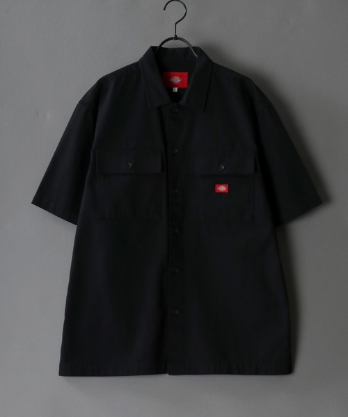 Dickies(ディッキーズ)の「【Dickies】 ディッキーズ T/Cツイル リラクシング ワークシャツ(シャツ/ブラウス・メンズ・チャコールグレー/ブラック/ベージュ/アイボリー/ホワイト系その他/グレー系その他/ブラック系その他/ベージュ系その他・M/L/XL)」の5枚目の写真