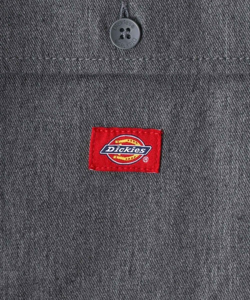 Dickies(ディッキーズ)の「【Dickies】 ディッキーズ T/Cツイル リラクシング ワークシャツ(シャツ/ブラウス・メンズ・チャコールグレー/ブラック/ベージュ/アイボリー/ホワイト系その他/グレー系その他/ブラック系その他/ベージュ系その他・M/L/XL)」の11枚目の写真