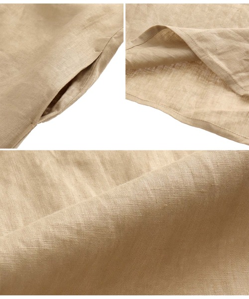 Alluge（アルージュ）の「フレアーシルエットコンビネゾン（つなぎ/オールインワン・レディース・ベージュ/スミクロ・FREE）」の12枚目の写真