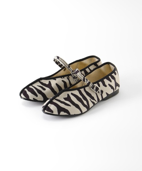 Casselini（キャセリーニ）の「【CASSELINI/キャセリーニ】オリジナルプリントタイワンシューズ（その他シューズ・レディース・チャコールグレー/ブラウン・MEDIUM/LARGE）」の5枚目の写真