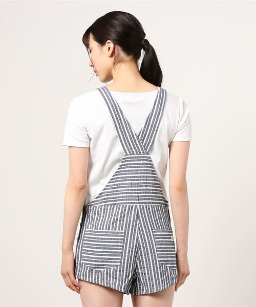 rhythm(リズム)の「【rhythm】ISLANDER JUMPSUIT(サロペット/オーバーオール・レディース・ネイビー・X-SMALL/SMALL)」の3枚目の写真
