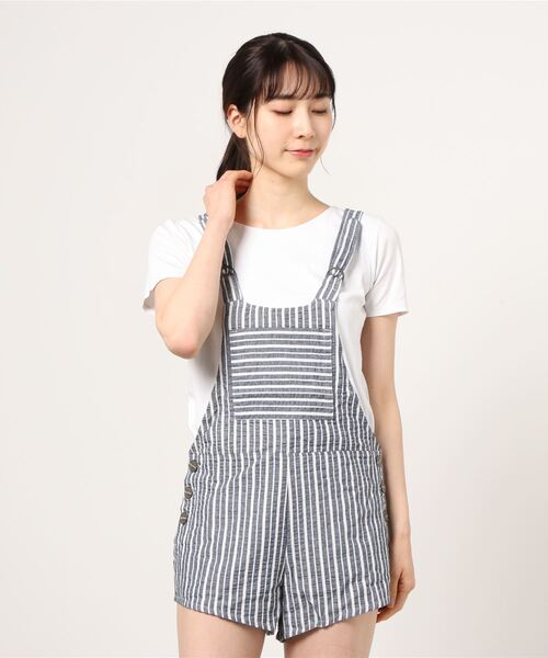 rhythm(リズム)の「【rhythm】ISLANDER JUMPSUIT(サロペット/オーバーオール・レディース・ネイビー・X-SMALL/SMALL)」の4枚目の写真