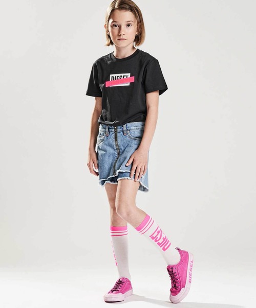 セール】DIESEL（ディーゼル）Kids & Junior ブランドロゴ入り