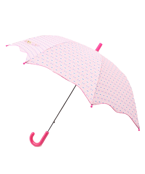 fafa(フェフェ)の「LULULU | 傘 (for KIDS)(長傘・キッズ・ホワイト系その他/ブルー/ピンク/ミント/ピンク系その他・FREE/50cm)」の4枚目の写真