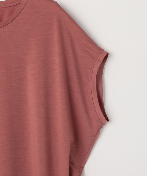 NOLLEY’S(ノーリーズ)の「ドレープ天竺フレンチプルオーバーカットソー(Tシャツ/カットソー・レディース・ピンク/ブラウン/ベージュ・FREE)」の7枚目の写真