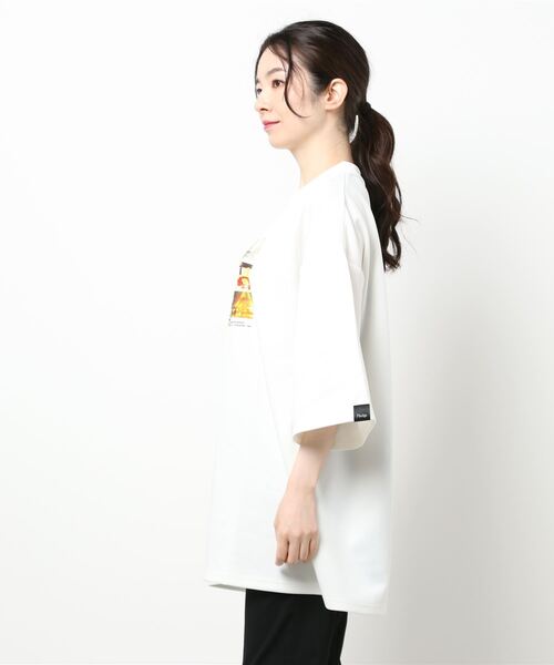 Pledge（プレッジ）の「【Bl】【pledge】プリントBIGクルーネックTEE（Tシャツ/カットソー・レディース・ブラック系その他/ブラック系その他2/ベージュ系その他2/ブルー系その他2/ホワイト系その他/ホワイト系その他3/ホワイト系その他2/ベージュ系その他/ブルー系その他3/ブラック系その他3/ブルー系その他/ベージュ系その他3・LARGE/MEDIUM）」の13枚目の写真
