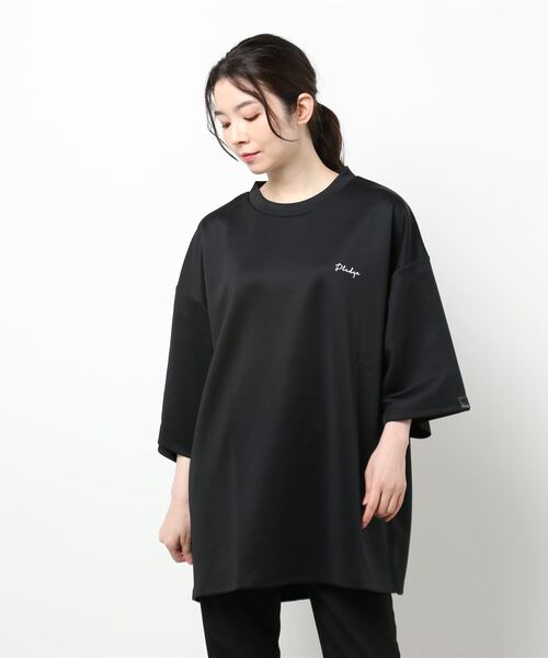 Pledge（プレッジ）の「【Bl】【pledge】プリントBIGクルーネックTEE（Tシャツ/カットソー・レディース・ブラック系その他/ブラック系その他2/ベージュ系その他2/ブルー系その他2/ホワイト系その他/ホワイト系その他3/ホワイト系その他2/ベージュ系その他/ブルー系その他3/ブラック系その他3/ブルー系その他/ベージュ系その他3・LARGE/MEDIUM）」の21枚目の写真