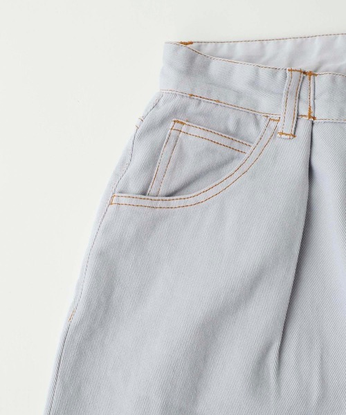 X-girl（エックスガール）の「WIDE TAPERED PANTS（その他パンツ・レディース・ライトグレー/ブラック/ベージュ/パープル・S/M/XS）」の20枚目の写真