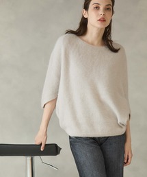 OUVRAGE CLASSE | ラクーンポンチョ(ニット/セーター)