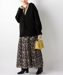 NOLLEY’S | ◇【WEB先行販売】インド柄ワンピース(ワンピース)