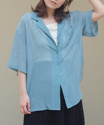 Kastane | クラッシュ加工シアーシャツ(シャツ/ブラウス)