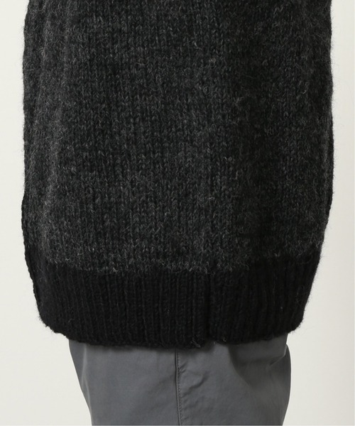 JOURNAL STANDARD relume（ジャーナルスタンダード　レリューム）の「【WEB限定】ノルディック柄ハンドニット　ブルゾン/カーディガン/ルーズカーディガン（カーディガン/ボレロ・メンズ・ベージュ/ブラック・MEDIUM/LARGE）」の17枚目の写真