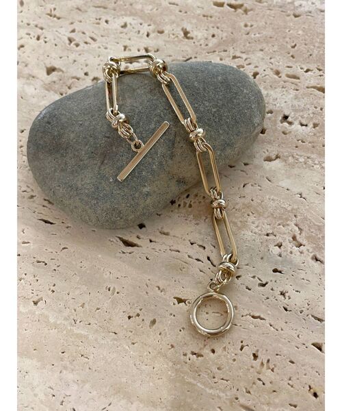 Ungrid（アングリッド）の「デザインチェーンブレス（ブレスレット・レディース・シルバー/ゴールド・FREE）」の6枚目の写真