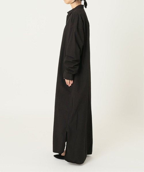 ARMEN(アーメン)の「【ARMEN】UTILITY R/C LONG ONEPIECE SMU:別注ワンピース◆(シャツワンピース・レディース・ブラック/グレー・FREE)」の8枚目の写真