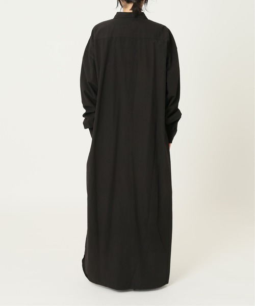 ARMEN(アーメン)の「【ARMEN】UTILITY R/C LONG ONEPIECE SMU:別注ワンピース◆(シャツワンピース・レディース・ブラック/グレー・FREE)」の9枚目の写真