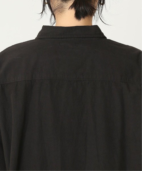 ARMEN(アーメン)の「【ARMEN】UTILITY R/C LONG ONEPIECE SMU:別注ワンピース◆(シャツワンピース・レディース・ブラック/グレー・FREE)」の10枚目の写真
