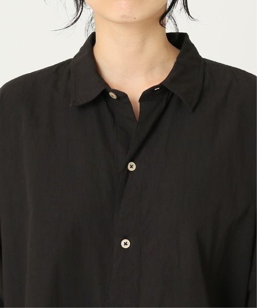 ARMEN(アーメン)の「【ARMEN】UTILITY R/C LONG ONEPIECE SMU:別注ワンピース◆(シャツワンピース・レディース・ブラック/グレー・FREE)」の11枚目の写真