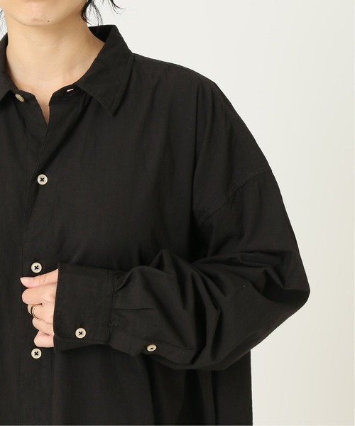 ARMEN(アーメン)の「【ARMEN】UTILITY R/C LONG ONEPIECE SMU:別注ワンピース◆(シャツワンピース・レディース・ブラック/グレー・FREE)」の13枚目の写真