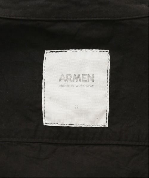 ARMEN(アーメン)の「【ARMEN】UTILITY R/C LONG ONEPIECE SMU:別注ワンピース◆(シャツワンピース・レディース・ブラック/グレー・FREE)」の18枚目の写真