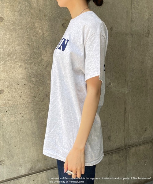 CAPRICIEUX LE'MAGE（カプリシューレマージュ）の「【GOOD ROCK SPEED】PENNSYLVANIA Tシャツ（Tシャツ/カットソー・レディース・グレー・FREE）」の3枚目の写真