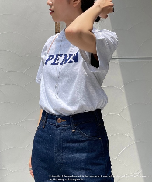 CAPRICIEUX LE'MAGE（カプリシューレマージュ）の「【GOOD ROCK SPEED】PENNSYLVANIA Tシャツ（Tシャツ/カットソー・レディース・グレー・FREE）」の10枚目の写真