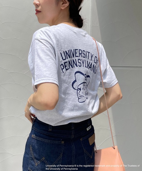 CAPRICIEUX LE'MAGE（カプリシューレマージュ）の「【GOOD ROCK SPEED】PENNSYLVANIA Tシャツ（Tシャツ/カットソー・レディース・グレー・FREE）」の12枚目の写真