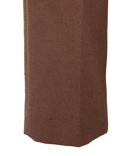 Drawer（ドゥロワー）の「＜Drawer（ドゥロワー）＞ ネップオックスバックシャーリングパンツ（その他パンツ・レディース・ターコイズブルー/ブラウン・40/38/36/34）」の8枚目の写真