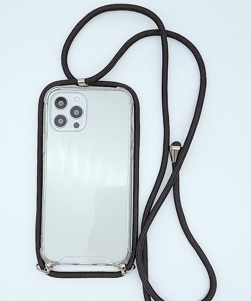 Lace Ladies（レースレディース）の「パラコード付き クリアiPhoneケース（スマホケース/カバー・レディース・グリーン/ブラック/ホワイト・B/F/K/I/C/D/H/A/G/E/J/Q/O/R/P/V/W/U/X）」の7枚目の写真