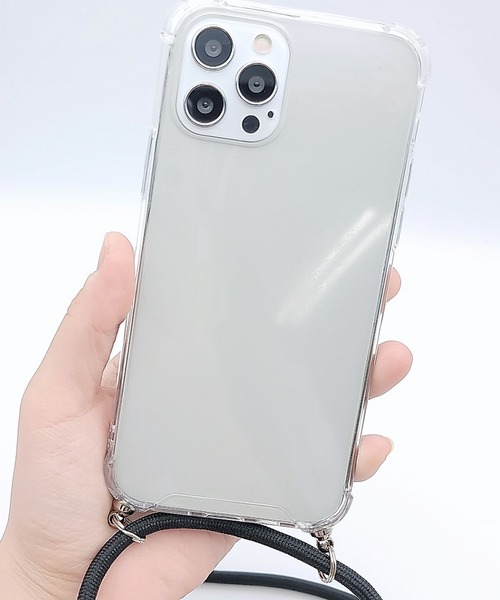 Lace Ladies（レースレディース）の「パラコード付き クリアiPhoneケース（スマホケース/カバー・レディース・グリーン/ブラック/ホワイト・B/F/K/I/C/D/H/A/G/E/J/Q/O/R/P/V/W/U/X）」の8枚目の写真