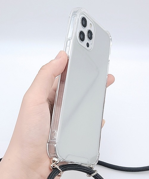 Lace Ladies（レースレディース）の「パラコード付き クリアiPhoneケース（スマホケース/カバー・レディース・グリーン/ブラック/ホワイト・B/F/K/I/C/D/H/A/G/E/J/Q/O/R/P/V/W/U/X）」の9枚目の写真