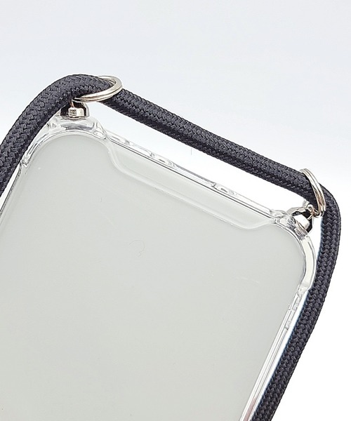 Lace Ladies（レースレディース）の「パラコード付き クリアiPhoneケース（スマホケース/カバー・レディース・グリーン/ブラック/ホワイト・B/F/K/I/C/D/H/A/G/E/J/Q/O/R/P/V/W/U/X）」の10枚目の写真