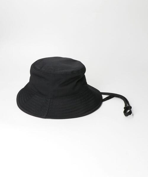 COMESANDGOES（カムズアンドゴーズ）の「＜COMESANDGOES（カムズアンドゴーズ）＞ T/N BUCKET HAT/ハット □□（ハット・メンズ・ブラック・FREE）」の2枚目の写真