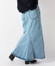 fredy repit | 【WEB限定】リメイク風デニムロングスカート(デニムスカート)