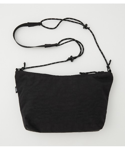 AZUL by moussy(アズールバイマウジー)の「NYLON SACOCHE/ナイロンサコッシュ(ショルダーバッグ・メンズ・ブラック/ベージュ・FREE)」の7枚目の写真
